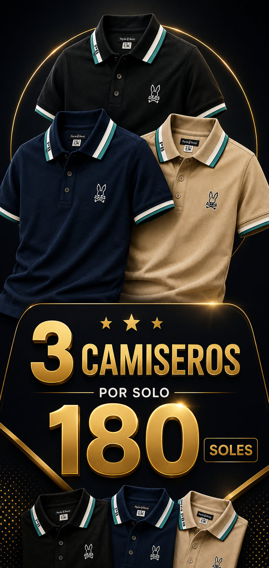 Polo Camisero Psycho Bunny