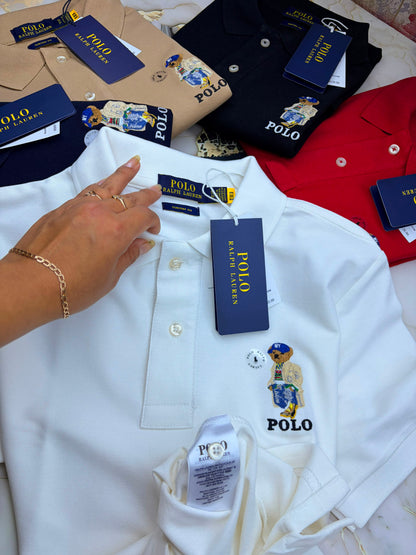 Camisero Ralph Lauren Osito Premium | Pack x3