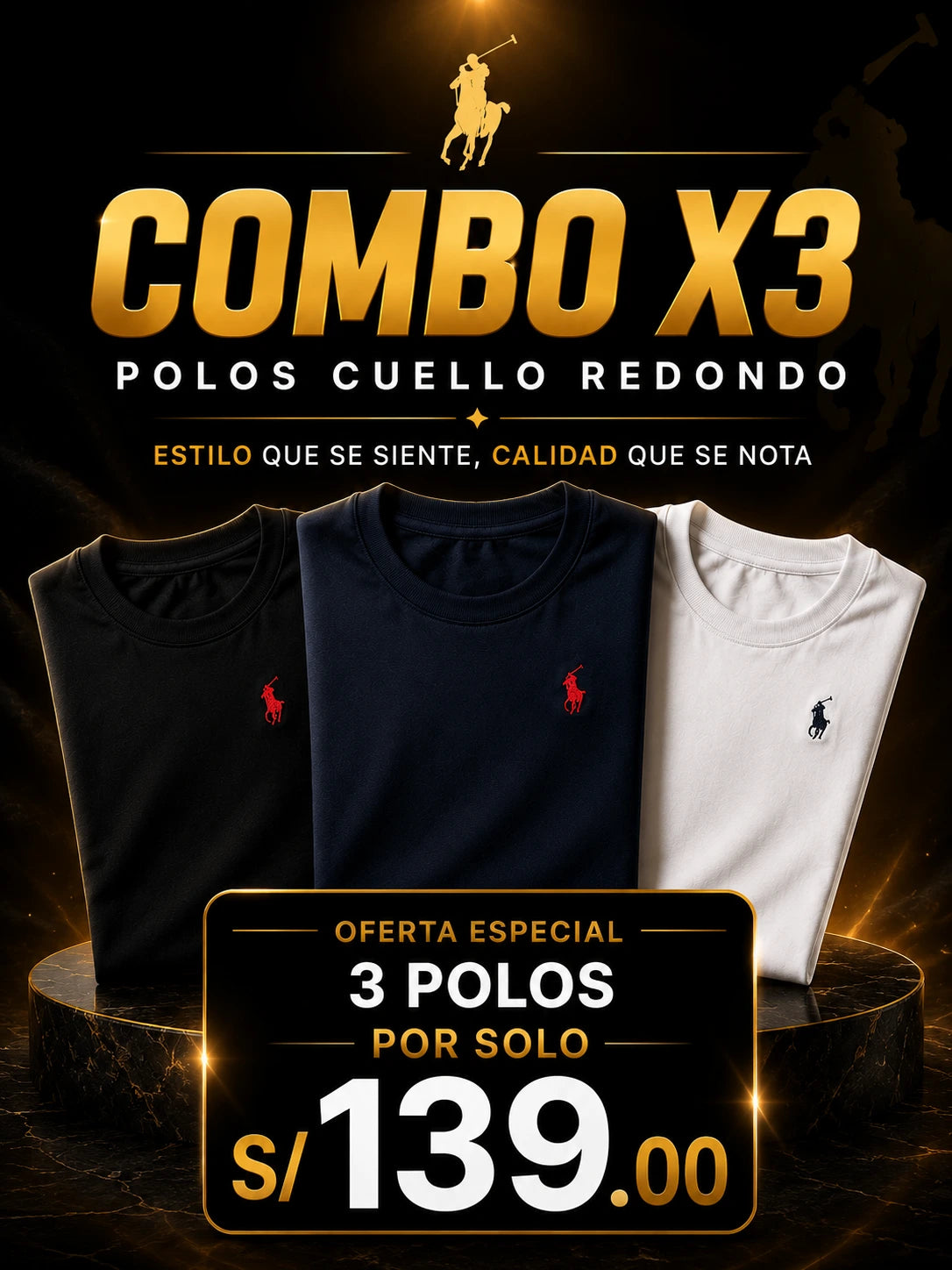 Polo Ralph Manga Larga